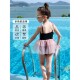 2026 New Girls Swimsuit Princess Style Suspender One-piece Children's Ins Baby Girl Vacation Cute Swimwear