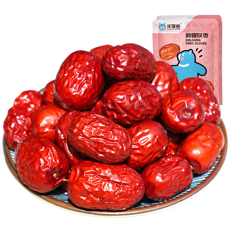 乐享熊500g*5一级斤装非新疆红枣 乐享熊枣类制品