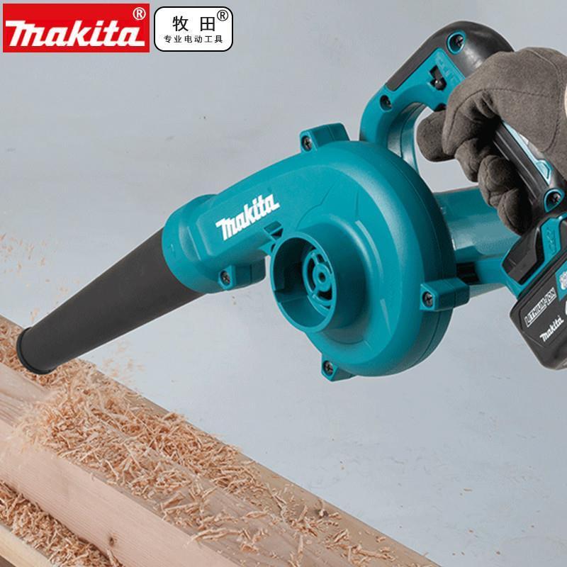 牧田日本UB100D充电式吹风机园林吹树叶吹电脑灰尘12V锂电户外用 - 图0