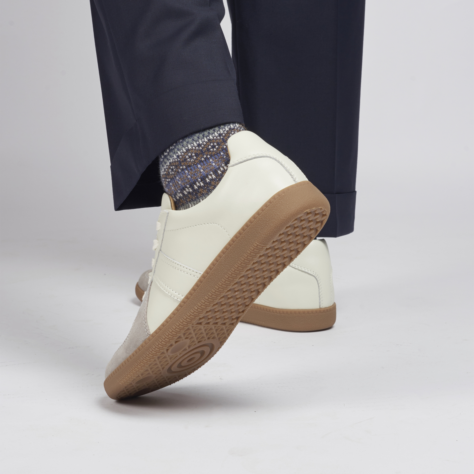 Qki推荐德训鞋German Trainers经典复古GAT小白鞋头层牛皮休闲鞋 - 图3