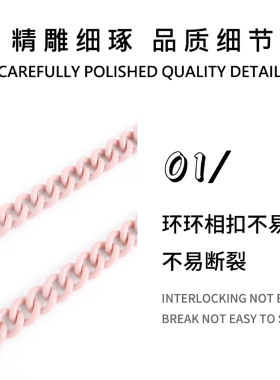 匠心适用于古驰包包链条肩带替换gucci马卡龙迷你包链斜跨