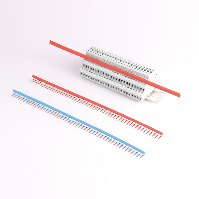 DIKD1.5三层接线端子短接片UK-2.5B边插UK-5N短接条6.2间距连接条_虎窝淘
