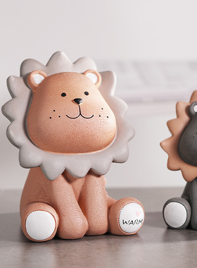 卡通桌面存钱罐摆件创意