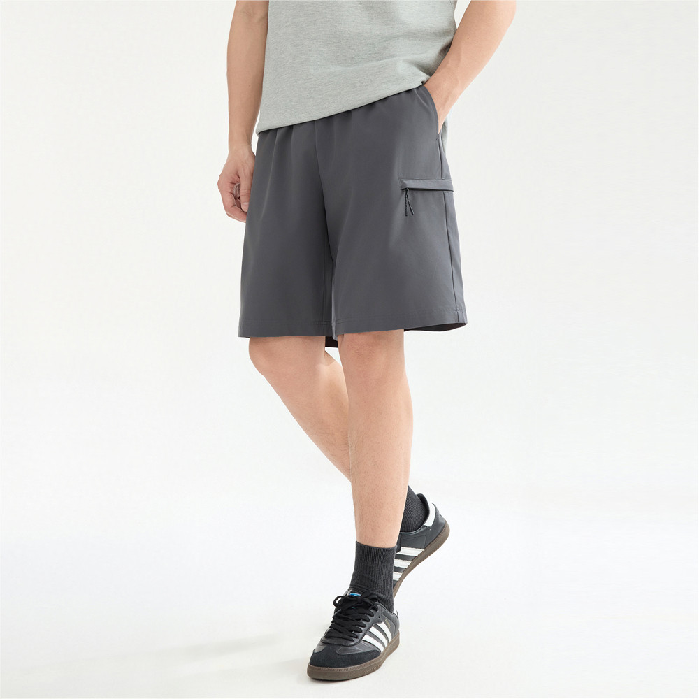 佐丹奴短裤男装四面弹梭织工装松紧腰薄短裤 13105223,淘宝优惠券,粉丝福利购,淘宝优惠卷