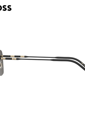 HUGO BOSS雨果博斯墨镜男款时尚无框防晒钛架太阳镜可配度数 1925