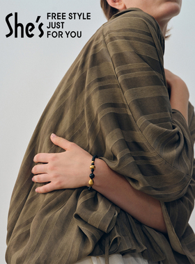 shes优雅玛瑙手链小众设计高级感