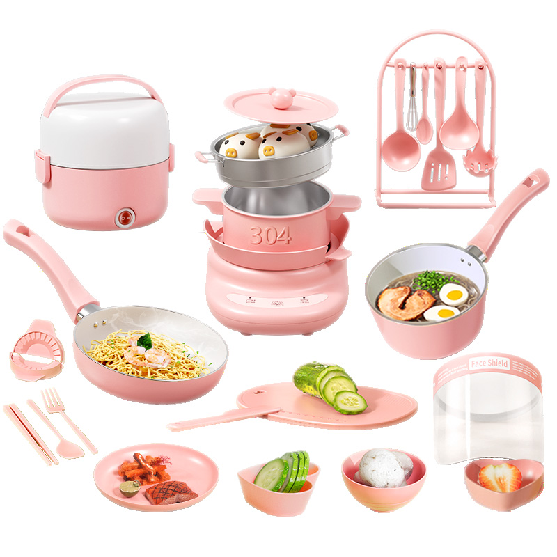 小伶玩具迷你小厨房真煮全套装真实版做饭过家家玩具女孩生日礼物