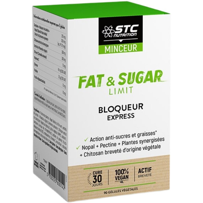 现货法国STC Nutrition Fat & Sugar成人纤体调控热量90粒到27年,淘宝优惠券,粉丝福利购,淘宝优惠卷