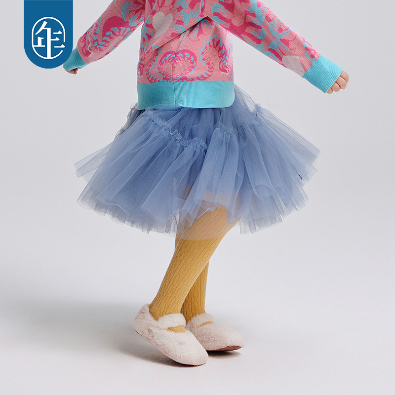 年衣童装半身裙女秋冬新款A字裙纱裙女童女宝宝甜美裙子蓬蓬裙,淘宝优惠券,粉丝福利购,淘宝优惠卷