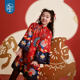 【董璇同款】年衣女童旗袍冬新款唐装连衣裙新中式儿童礼服拜年服