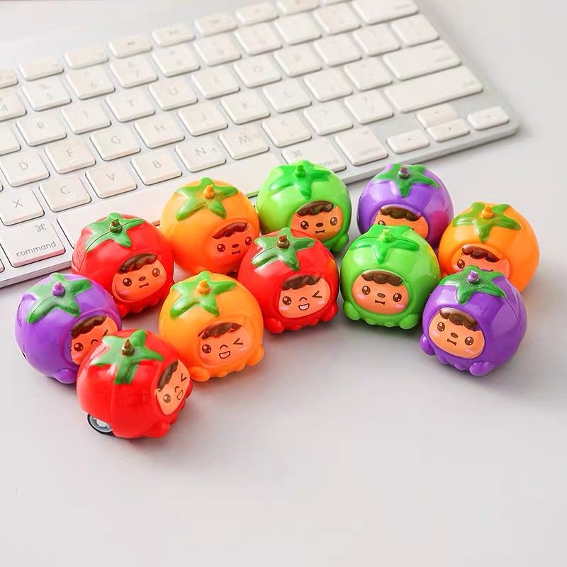 儿童番茄西红柿回力汽车益智迷你惯性可爱玩具幼儿园奖品礼品礼物,淘宝优惠券,粉丝福利购,淘宝优惠卷