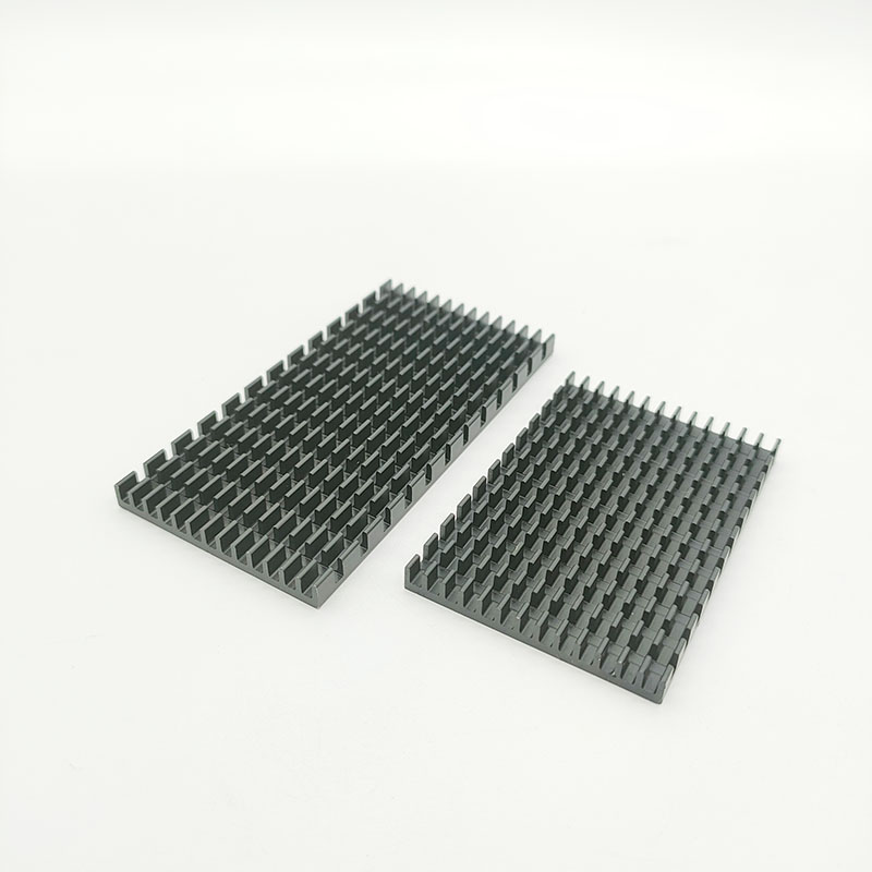 散热片铝 80*40*5MM IC散热器超薄 铝制芯片导热块 路由器散热片 - 图3