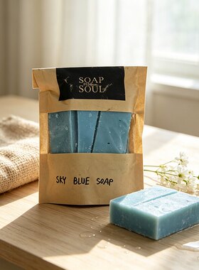 泰国 Soap ForSoul 粉红盐海盐手工皂洁净肌肤油脂洗护脸身体香皂