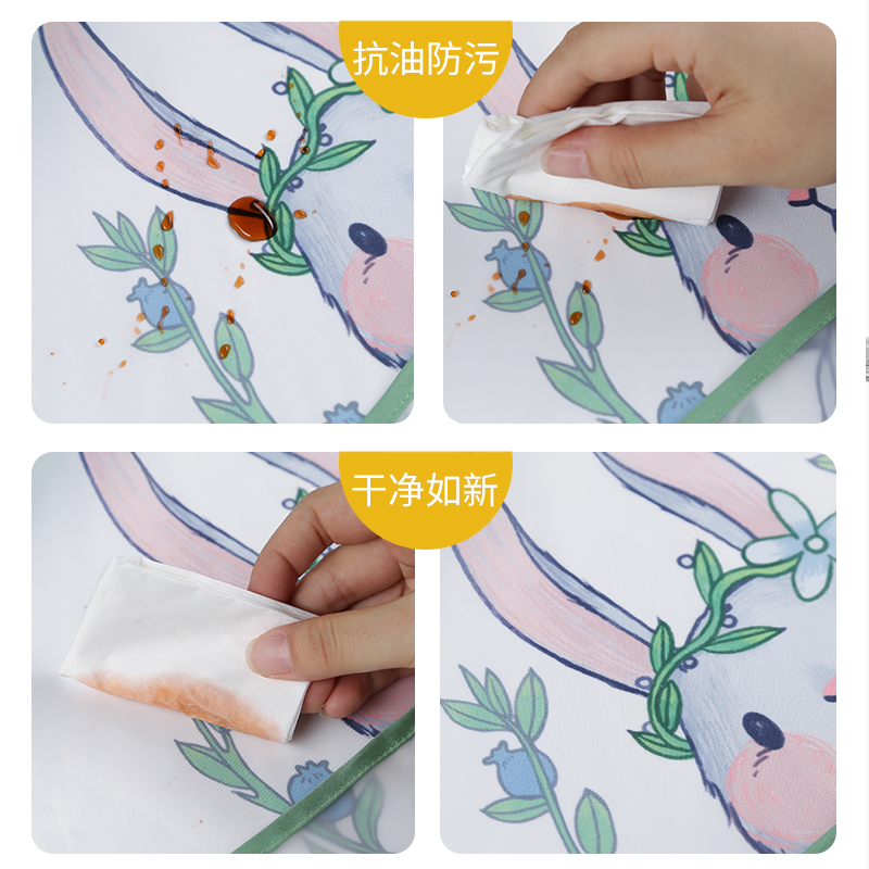 Baby eating bib, anti-dirty protective clothing, bib saliva pocket