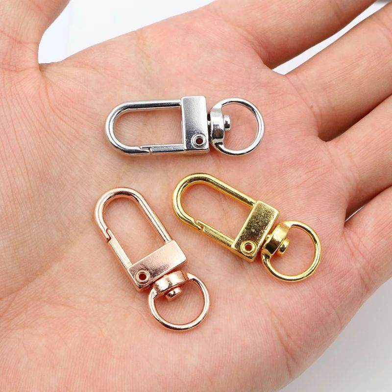 5-10pcs Snap Hook Trigger Clips Buckles For Keychain Lobster - 图1
