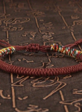 手绳DIY成品金刚结手链手工编绳