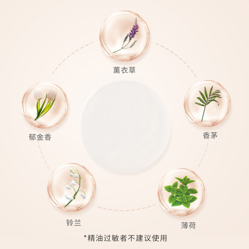 BinWan替换香片天然植物香氛手环补充香片3片替换装 - 图1