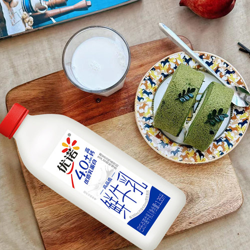 【家庭分享装】yoplait优诺4.0+g优质乳蛋白高钙鲜牛乳1.35L牛奶 - 图2