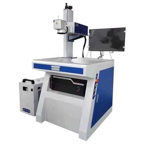 紫外线激光打标机台式金属塑料玉石陶瓷雕刻镭射刻字3w5w全自动 - 图2