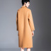 Áo khoác cashmere nữ mới Áo len hai mặt cao cấp mùa thu và mùa đông dài Phần quần áo len châu Âu và châu Mỹ - Áo len lót đôi áo dạ nữ Áo len lót đôi