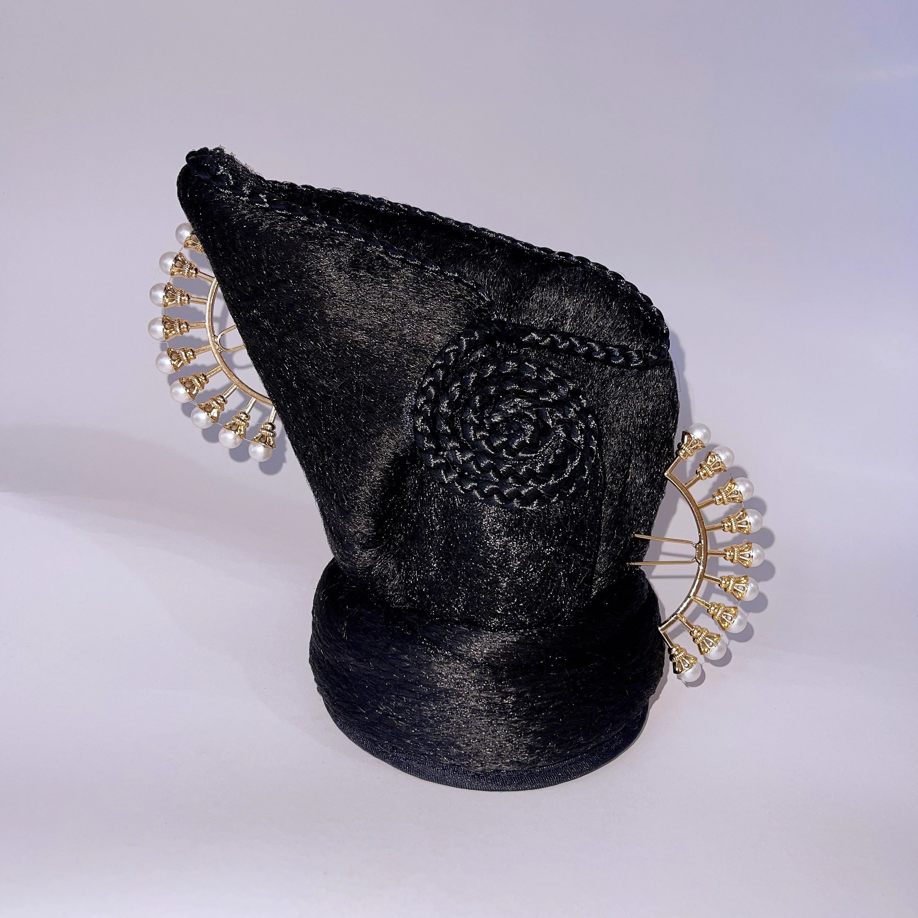 原创古典舞天宫掠影汉服舞蹈演出头饰异域风艺考独舞假发发髻发饰,淘宝优惠券,粉丝福利购,淘宝优惠卷