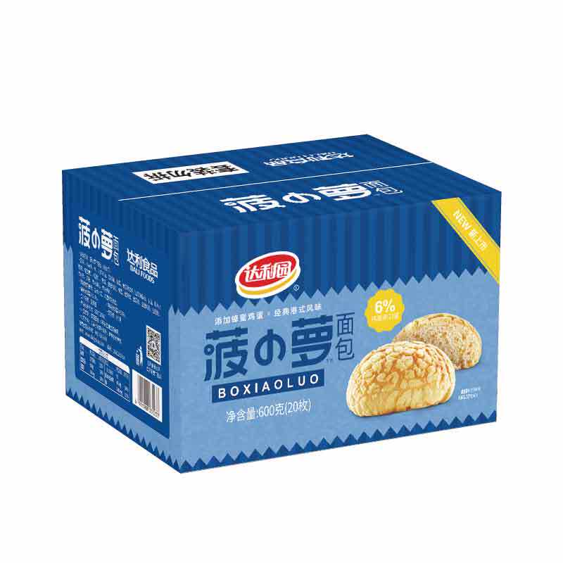 达利园菠小萝手撕面包整箱软蛋糕 达利园俊翡西式糕点