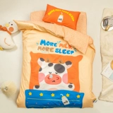 Детское хлопковое универсальное одеяло, детский комплект для детского сада для новорожденных, 3 предмета