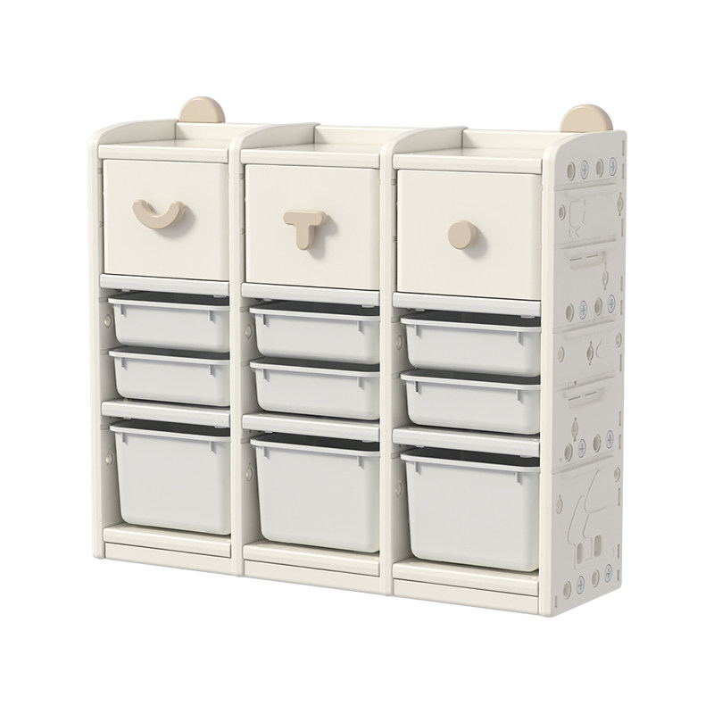 越前儿童玩具表情收纳架婴儿分类整理柜储物架宝宝落地多层置物架,淘宝优惠券,粉丝福利购,淘宝优惠卷