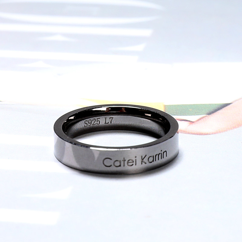 小ck满天星一对时尚玫瑰金情侣戒指 忞美珠宝戒指/指环