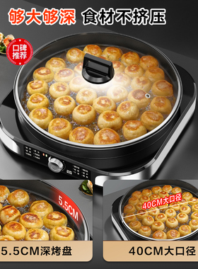 2200W加深煎包锅晒单补贴20元