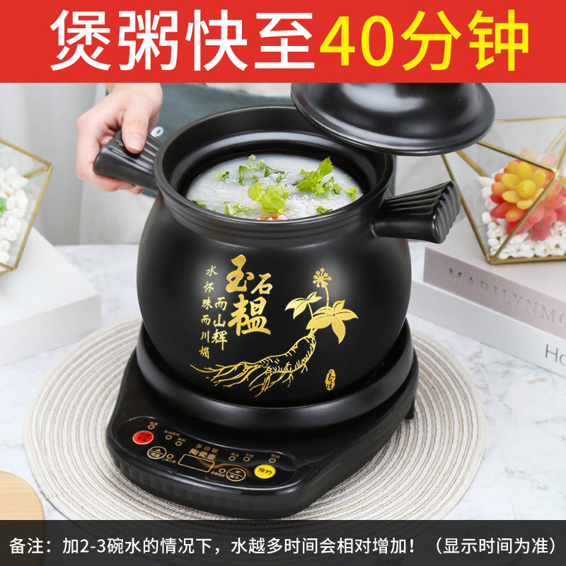 煲汤锅家用多功能炖锅插电用电砂锅 奇德旺电炖/煮粥锅/文火炉