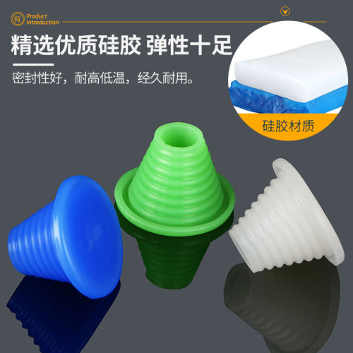 PVC管下水道封口器硅胶防臭堵头装饰盖卫生间地漏橡皮塞子密封圈 - 图2