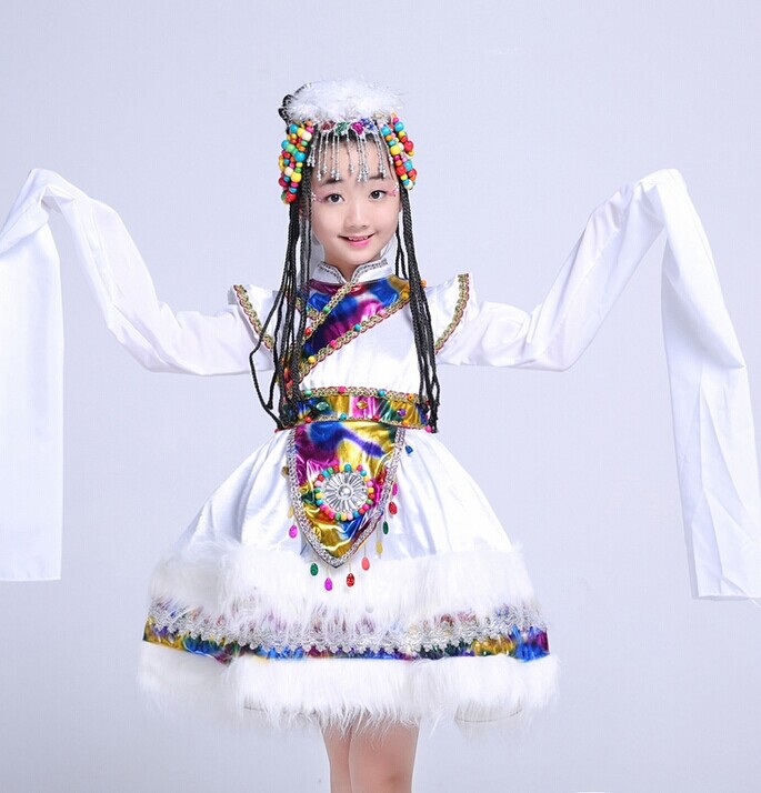 夏季蒙古服装56个少数民族儿童蒙族 俏凡儿童演出服