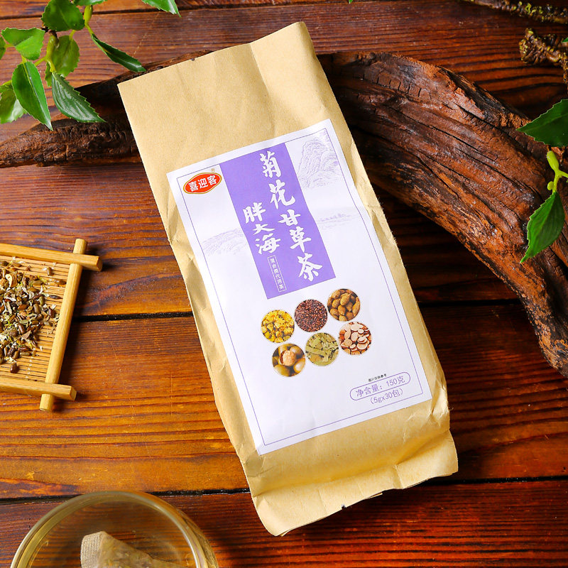 胖大海润喉组合茶保护嗓子凉茶 喜迎客滋补养生养生茶