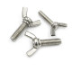304 stainless steel butterfly nut ingot sheep horn hand twist