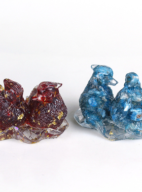 北欧精灵水晶树脂装饰中式客厅