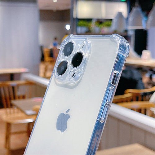 适用苹果16promax手机壳17e新款四角气囊防摔透明iPhone15保护套14全包13简约12硅胶11高级感plus男女款miniE - 图3