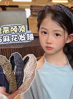 温柔甜美碎花发箍2026新款女发饰