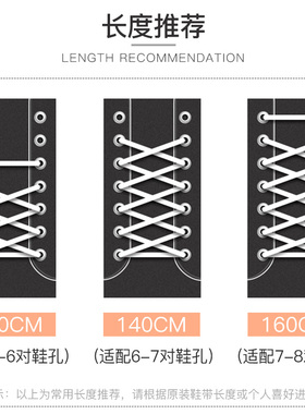 适配aj1联名空军一号字母鞋绳