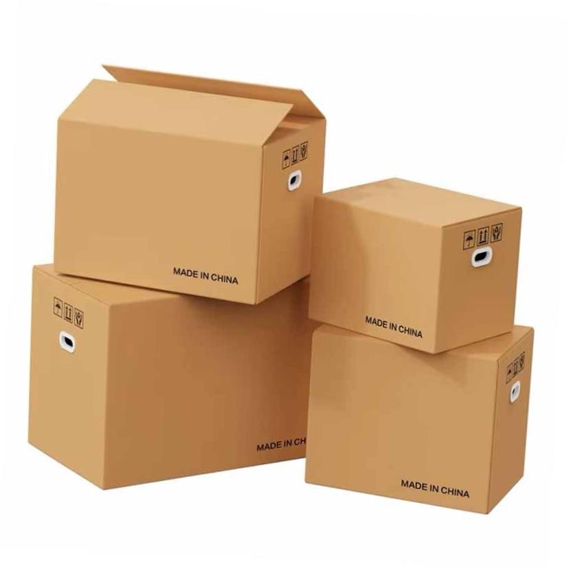 carton Moving cardboard boxes packing box paper carton BOX - 图1
