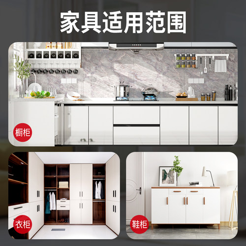 免打孔铰链橱柜飞机弹簧阻尼液压缓冲不锈钢合页免开孔柜门五金 - 图3