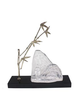 新中式风树脂家具卖场软装饰品