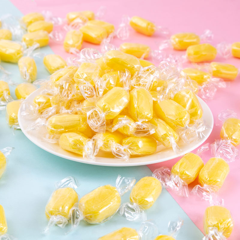 小兄弟旗舰店软质糖榴莲糖正宗特浓榴莲味软糖散装糖果泰国风味水果糖网红零食2