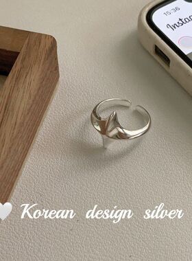 纯银ins高级感银饰品大门东设计