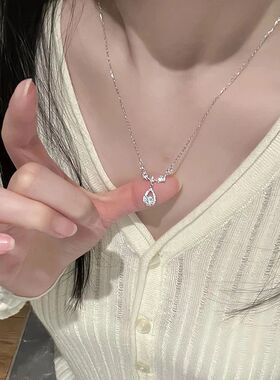 美人鱼甜精致女饰品项链链配泪水