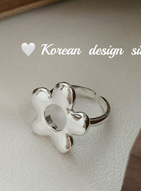 小众镂空饰品调节高级感纯银ins