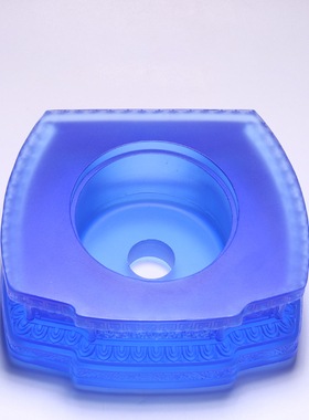 透亮琉璃发光增高底座内置LED灯佛像托座佛堂礼佛客厅居家摆件