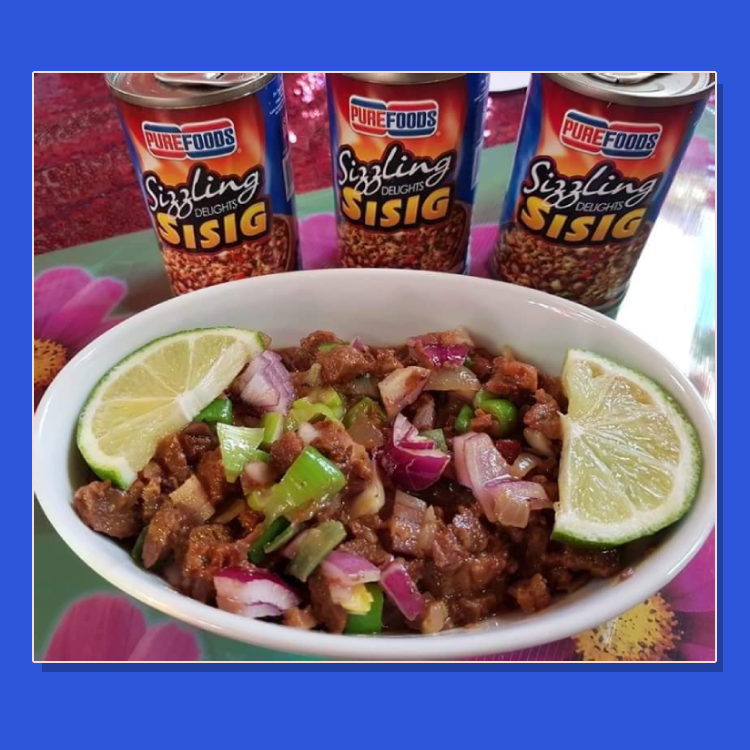 Purefoods Sizzling Sisig Delights 150g Philippine-made - 图0