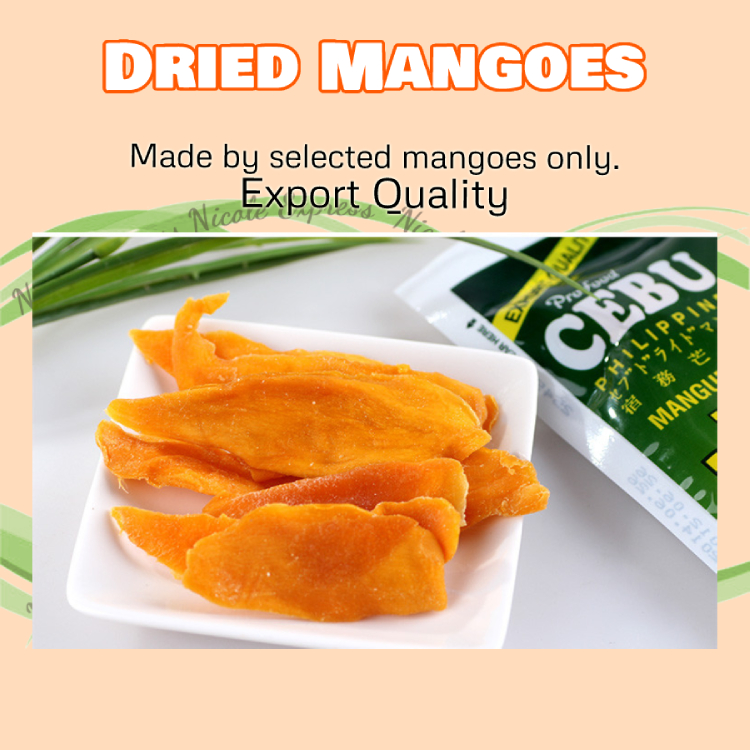 Cebu Dried Mangoes Made in the Philippines 100g-图1