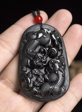 正品天然A货保真翡翠墨翠通财貔貅吊坠冰种玉石男女款项链挂件